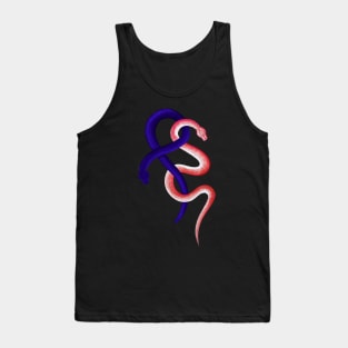 Two little snakes cuddling up together Tank Top